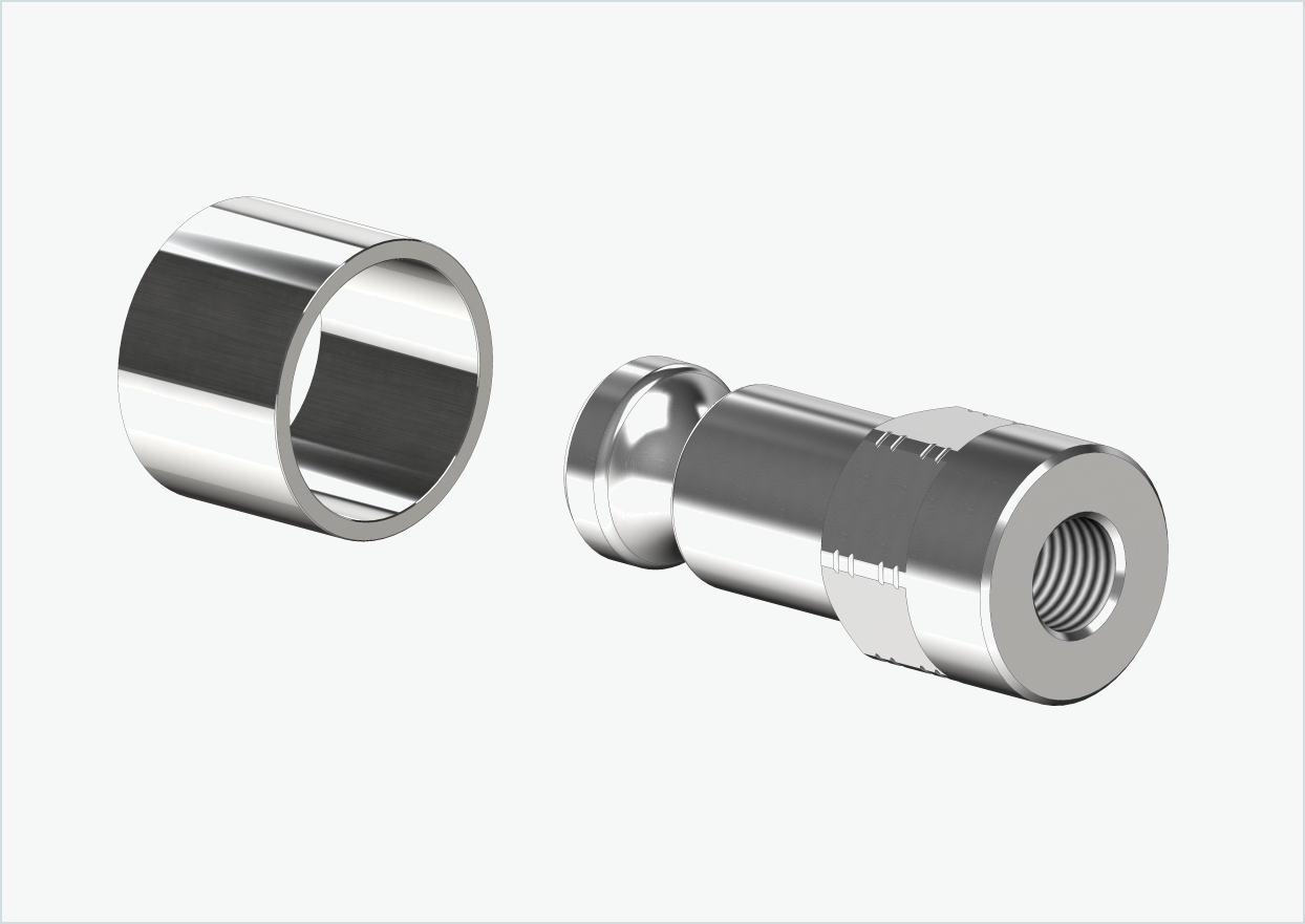 Adapter för solid axel - FG 10.5 - (13/32 x 26) | för Croozer-släpvagnar från 2018