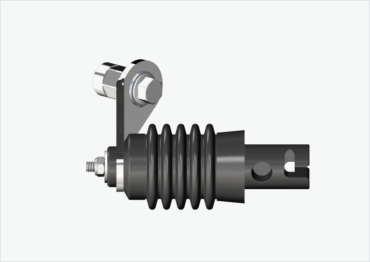 Adapter för solid axel - M12 x 1,00