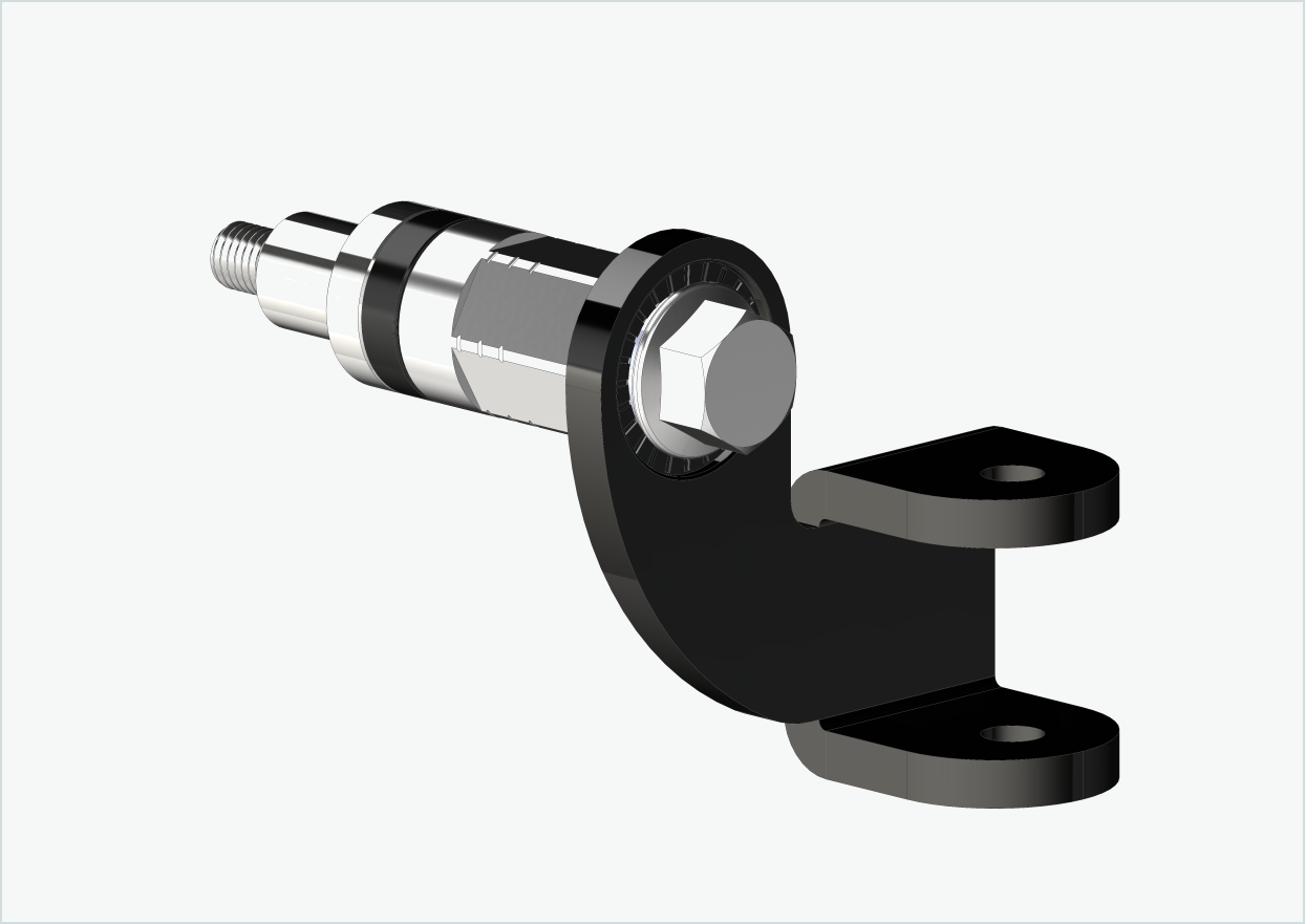 Adapter Universal XL för Rohloff-nav Speedhub 500-14 / A12 | lämplig för Thule, Qeridoo, Burley, Prophete, Hamax, Trixie och många andra
