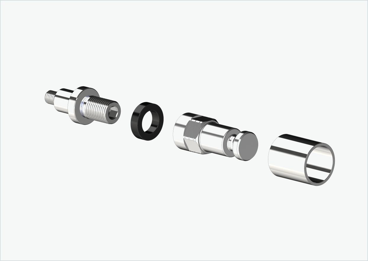 Adapter XL för Rohloff-nav Speedhub 500-14 / A12 | lämplig för Croozer från 2018