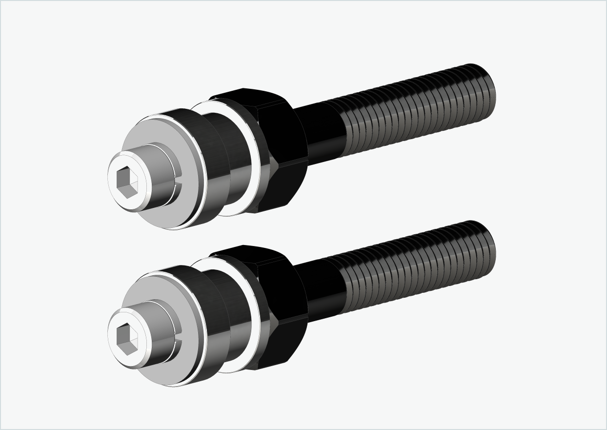 BOB YAK / IBEX gängadaptersats | för Enviolo-växelnav från 2024 och framåt