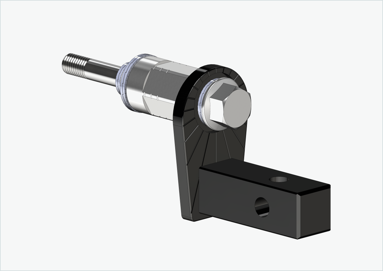 Universaladapter för HASE PINO med Rohloff Speedhub A12 | lämplig för Thule, Qeridoo, Burley, Prophete, Hamax, Trixie och många fler.