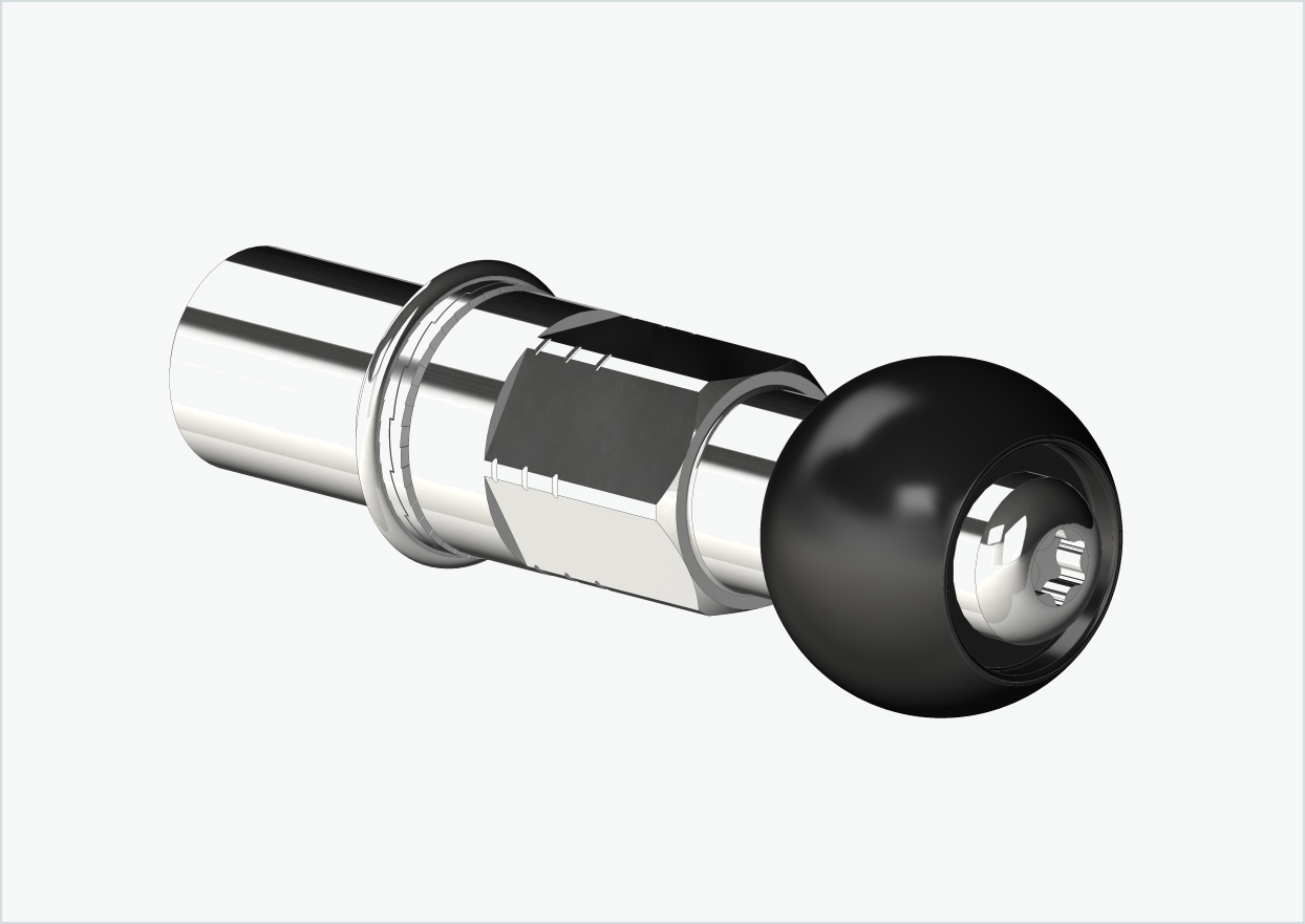 Kort gängadapter - M12 x 1,25 | lämplig för COWBOY - Classic - Cruiser - Cruiser ST