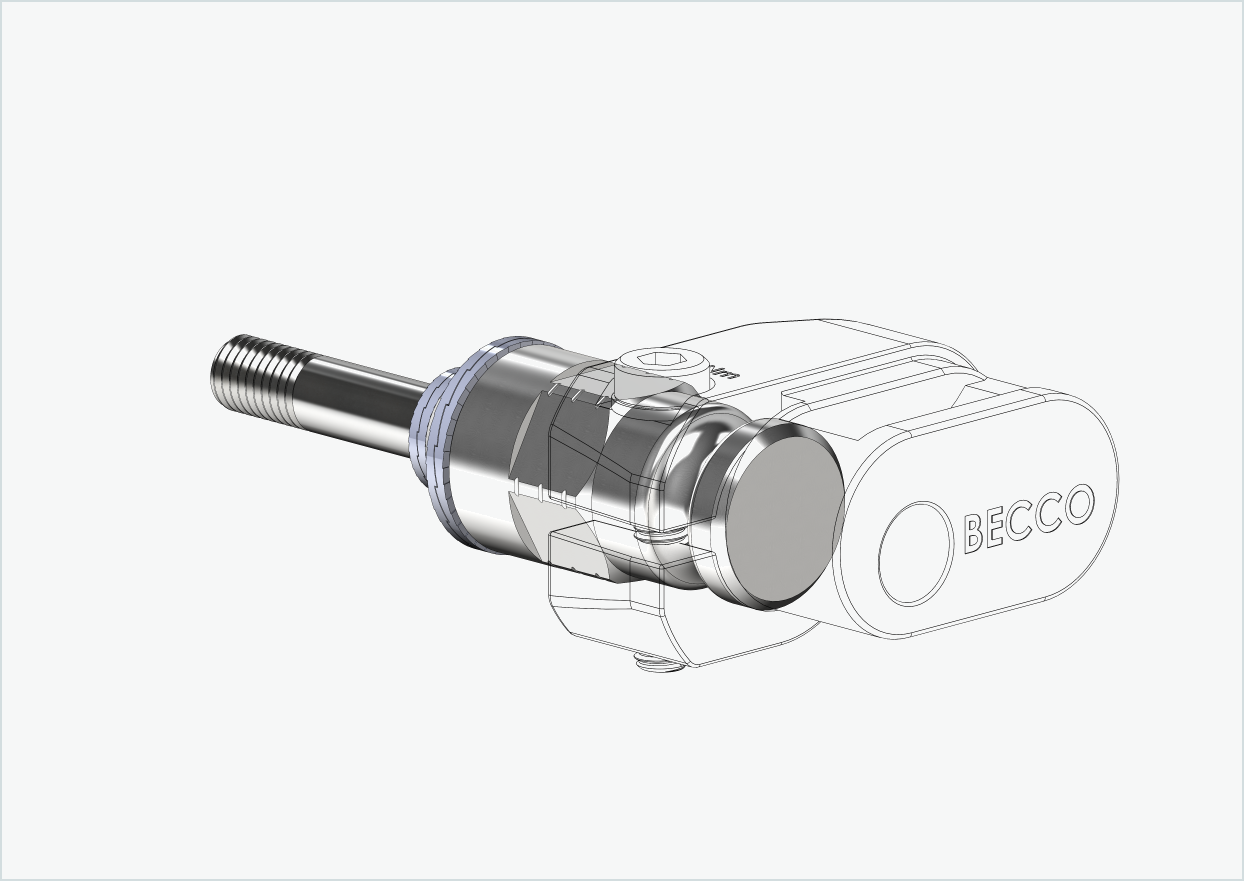 Adapter för HASE PINO med Rohloff Speedhub A12 | lämplig för Leggero med BECCO-system