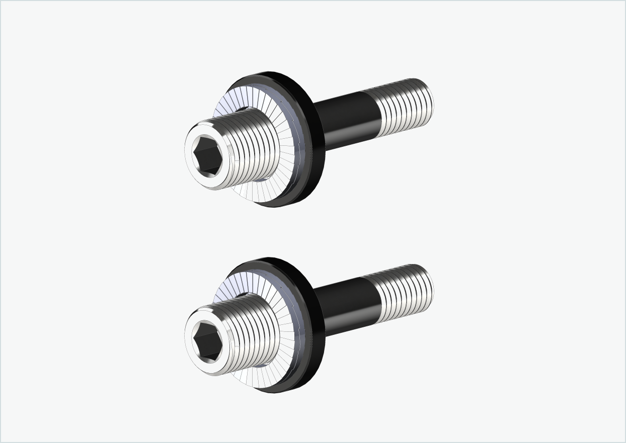 Burley COHO XC gängadapteruppsättning (30mm/30mm) | för Rohloff Speedhub 500-14 / A12