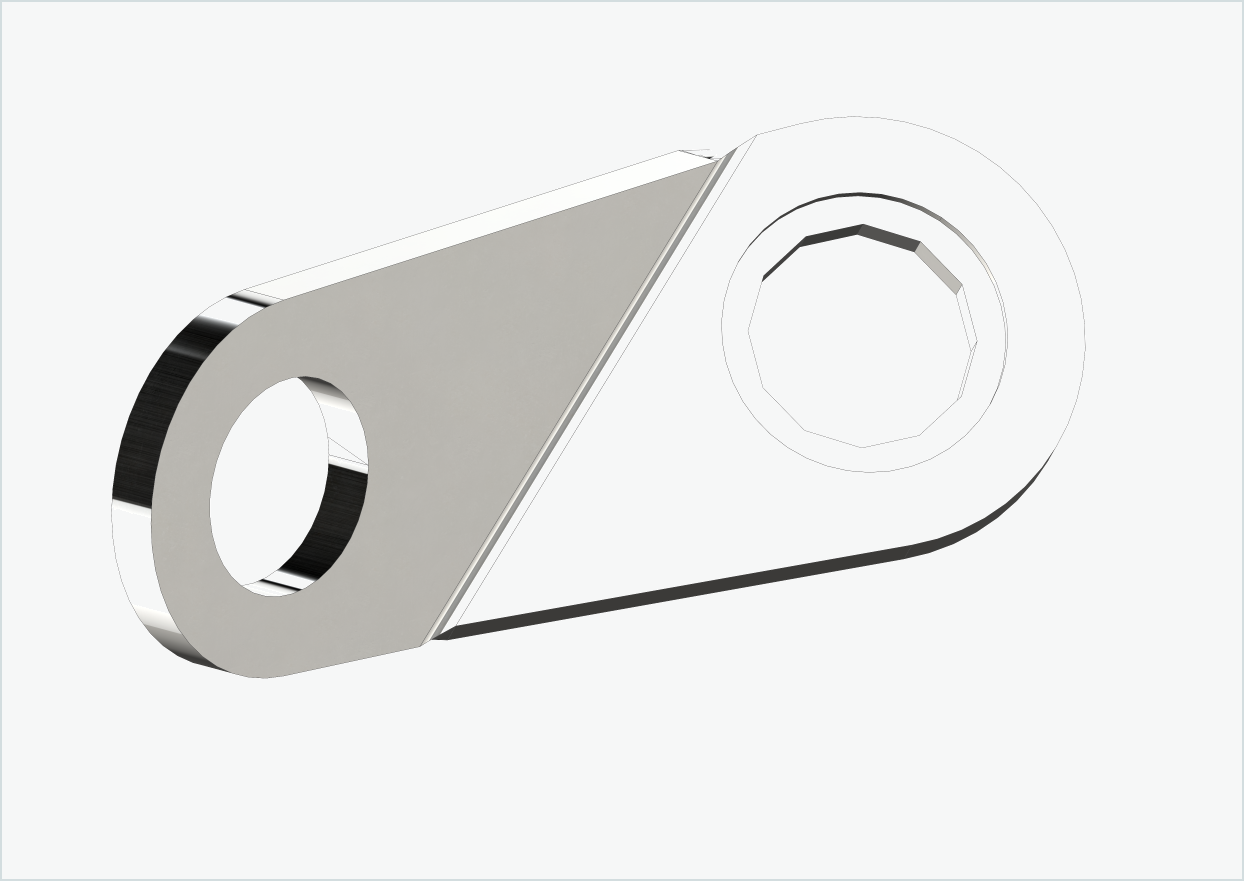 Basplatta "E" för Weber-kopplingar