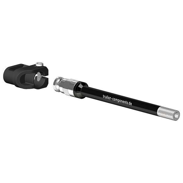 Syntace genomgående axlar (X-12) med adapter | lämplig för Leggero med BECCO-system