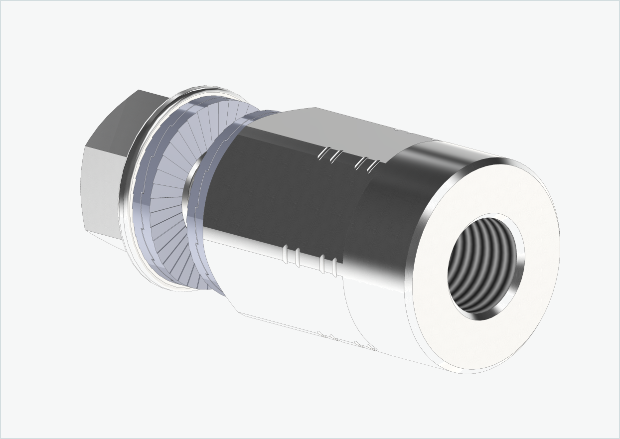 Adapter för solid axel - FG 10,5 - (13/32 x 26)