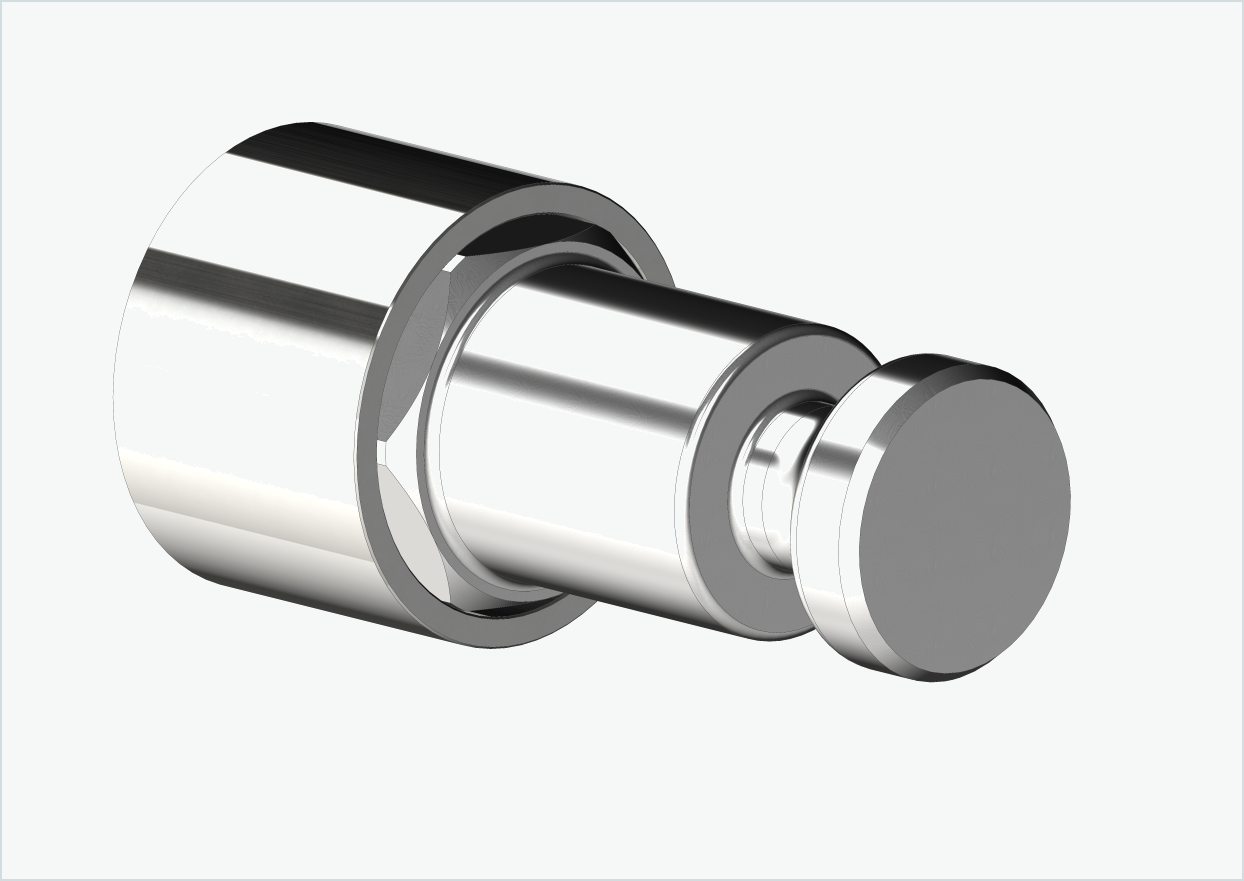 Adapter för solid axel - M12 x 1,00 | för Croozer-släpvagnar från 2018