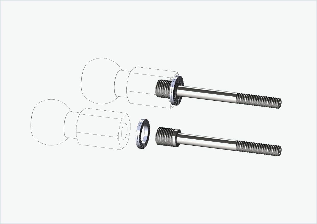 Burley COHO XC gängadapterset | för Enviolo-växelnav fram till 2023