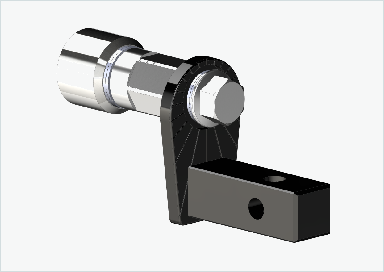 Universaladapter för HYENA-HRN-motor | lämplig för Thule, Qeridoo, Burley, Prophete, Hamax, Trixie och många fler