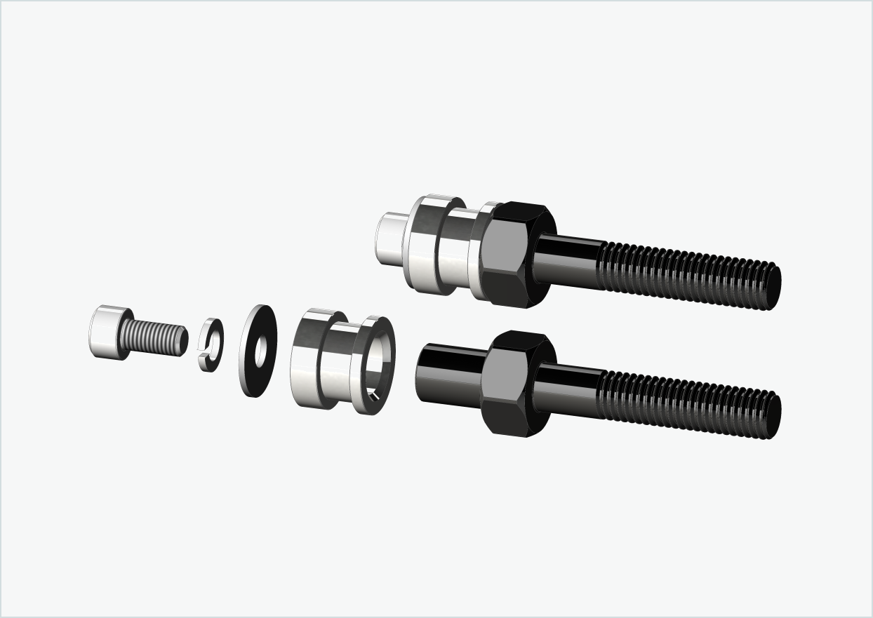 BOB YAK / IBEX gängadaptersats | för Enviolo-växelnav från 2024 och framåt