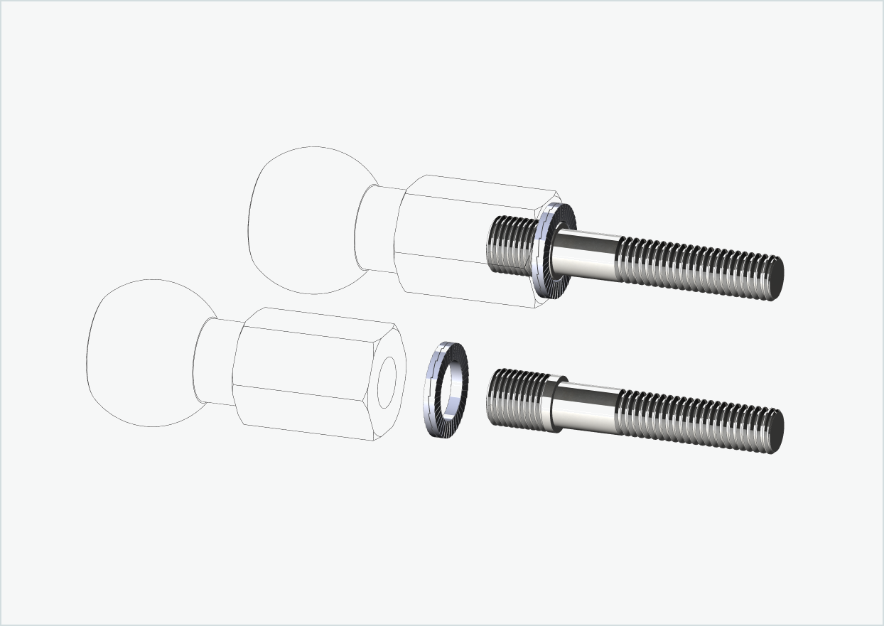 Burley COHO XC gängadapterset | för Enviolo-växelnav från 2024 och framåt