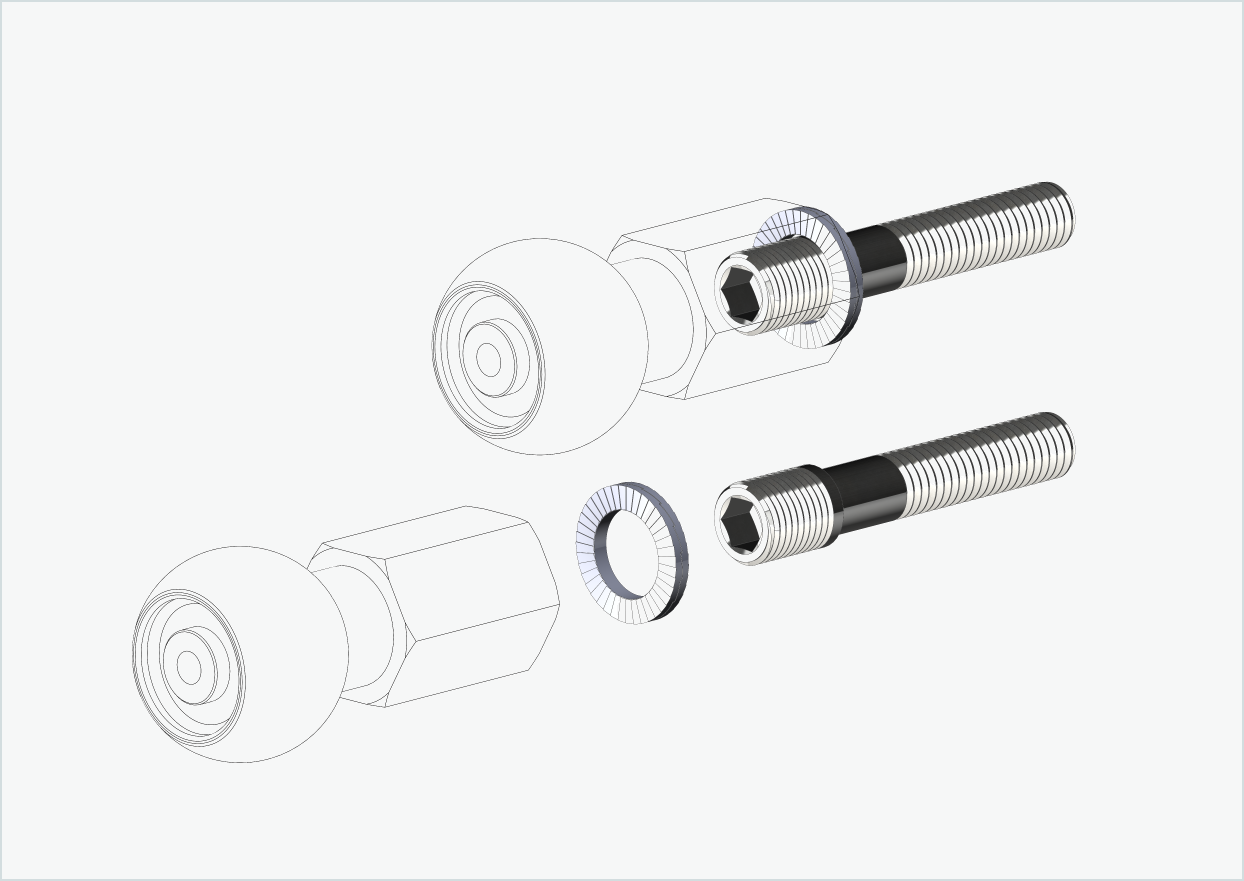 Burley COHO XC gängadapterset | för Enviolo-växelnav från 2024 och framåt