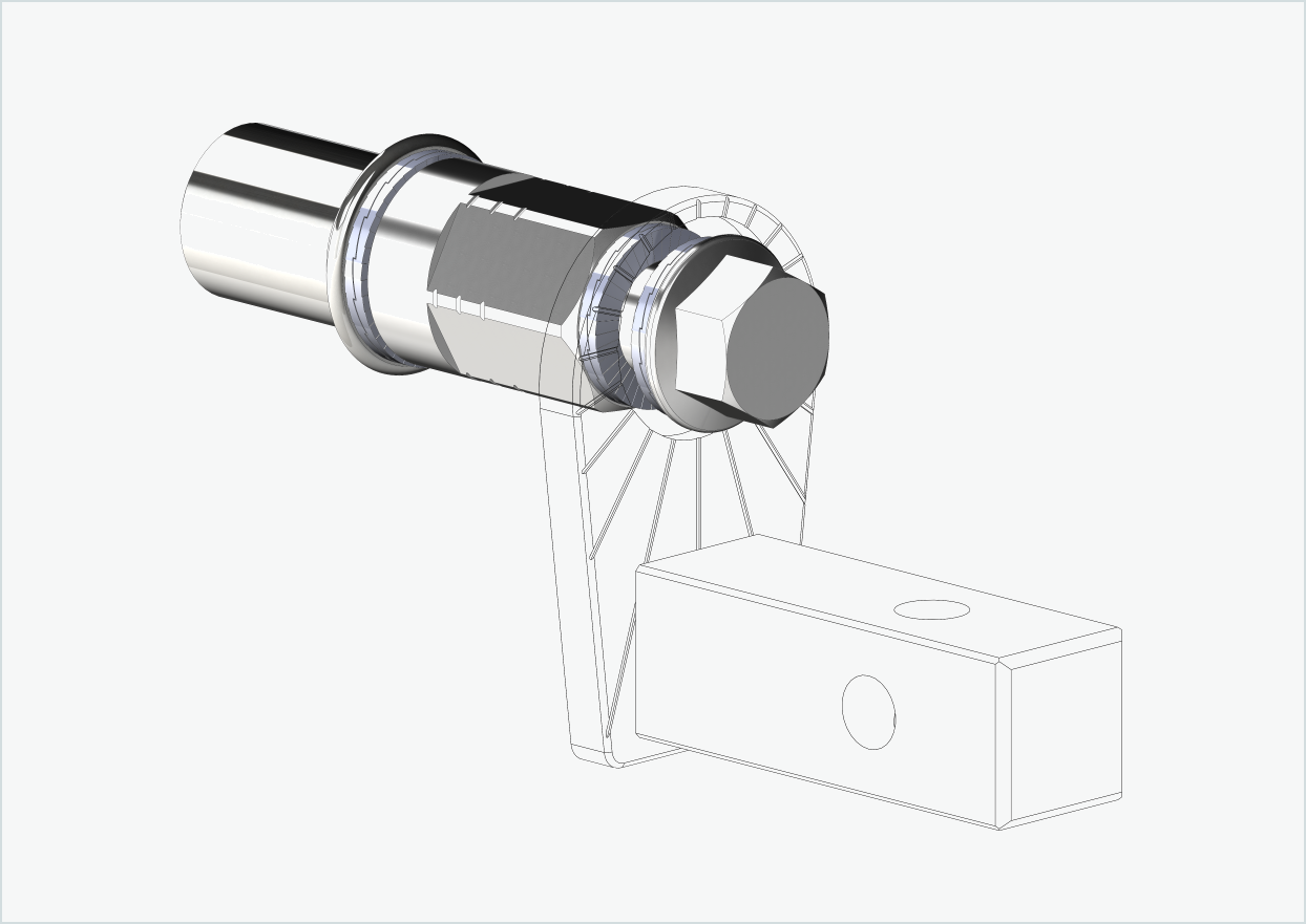 Cowboy 4 - Kort gängadapter - M12 x 1,25 | Paket med adapter universal
