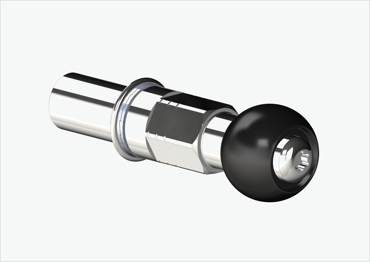 Cowboy 4 - Gängadapter lång - M12 x 1,25 | Paket med adapteruppsättning Burley COHO XC