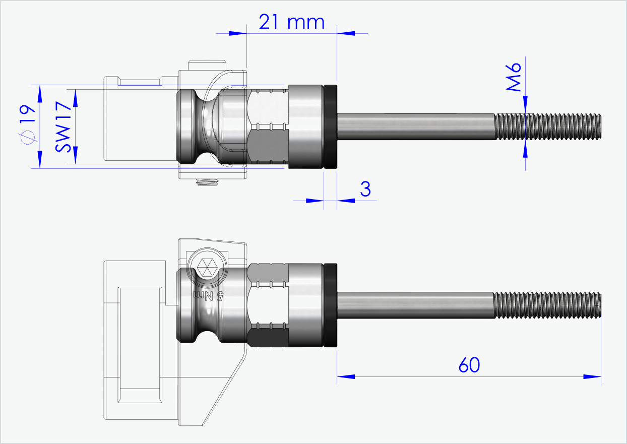 Adapter för Enviolo-växelnav fram till 2023 | lämplig för Leggero med BECCO-system