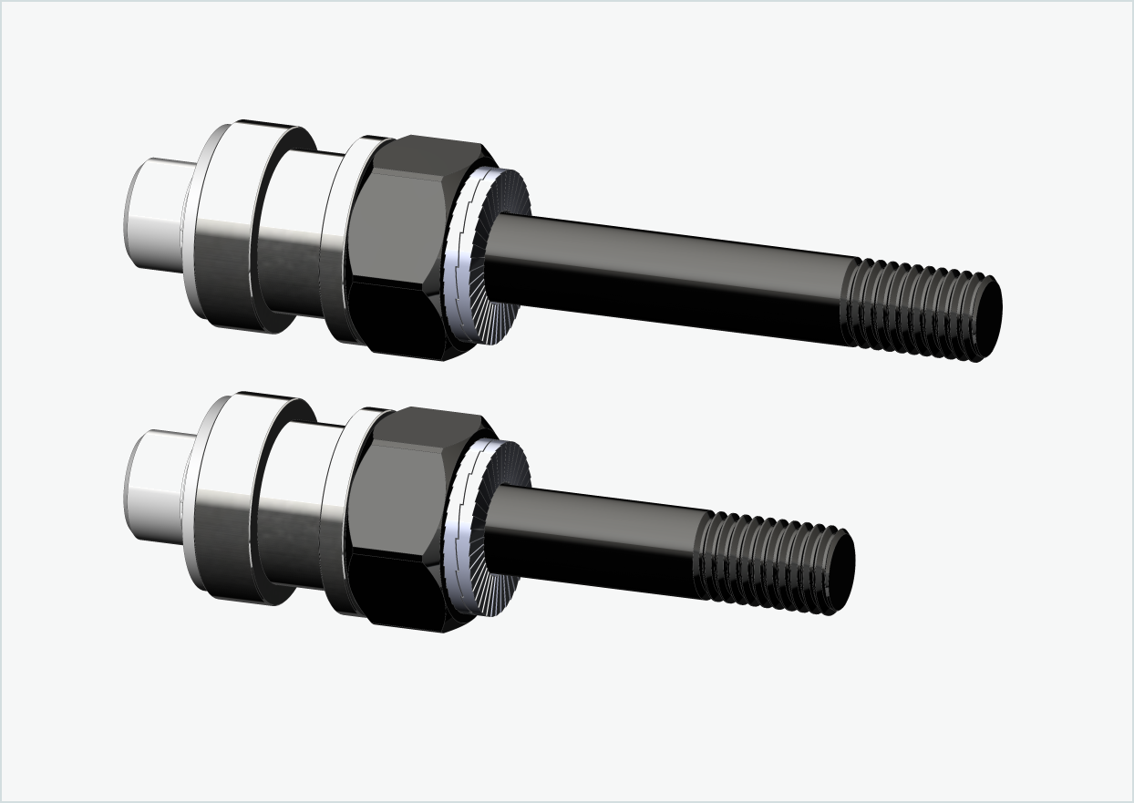 BOB YAK / IBEX gängadapteruppsättning (30mm/42mm) | för Rohloff Speedhub 500-14 / A12