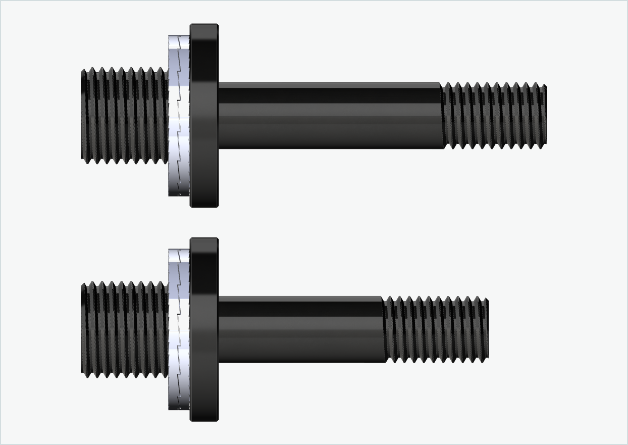 Burley COHO XC gängadapteruppsättning (30mm/36mm) | för Rohloff Speedhub 500-14 / A12