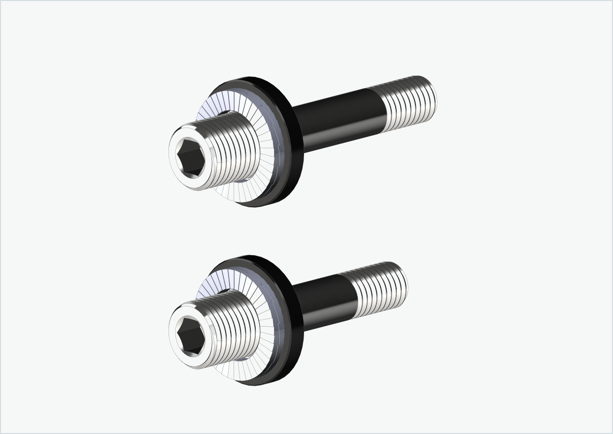 Burley COHO XC gängadapteruppsättning (30mm/36mm) | för Rohloff Speedhub 500-14 / A12