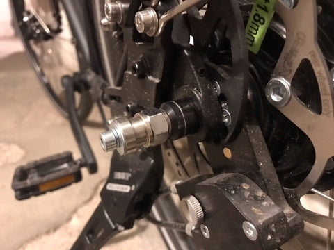 BOB YAK / IBEX gängadapteruppsättning (30mm/30mm) | för Rohloff Speedhub 500-14 / A12