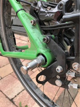 Adapter för HASE PINO med Rohloff Speedhub A12 | lämplig för Croozer från 2018
